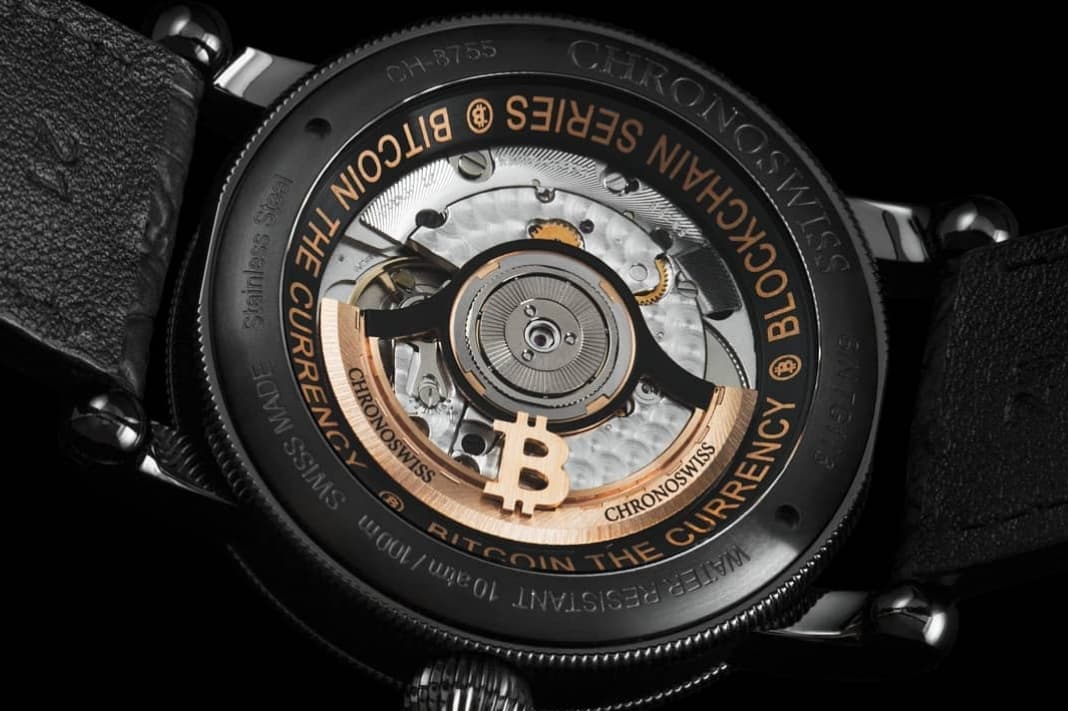 Chronoswiss Blockchain series Bitcoin watch