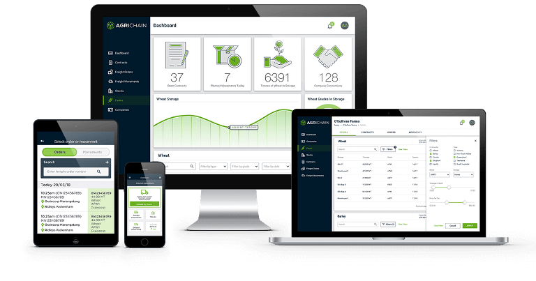 AgriChain platform - Blockchain blockchain solution for agricultural supply chain