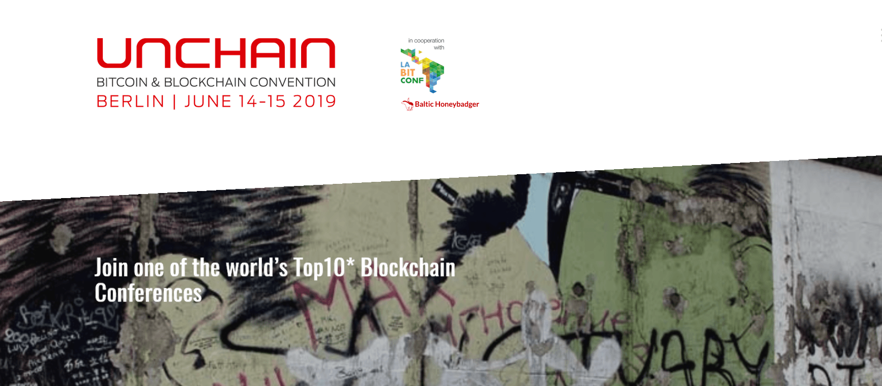 Unchain cryptocurrency conference Berlin 2019