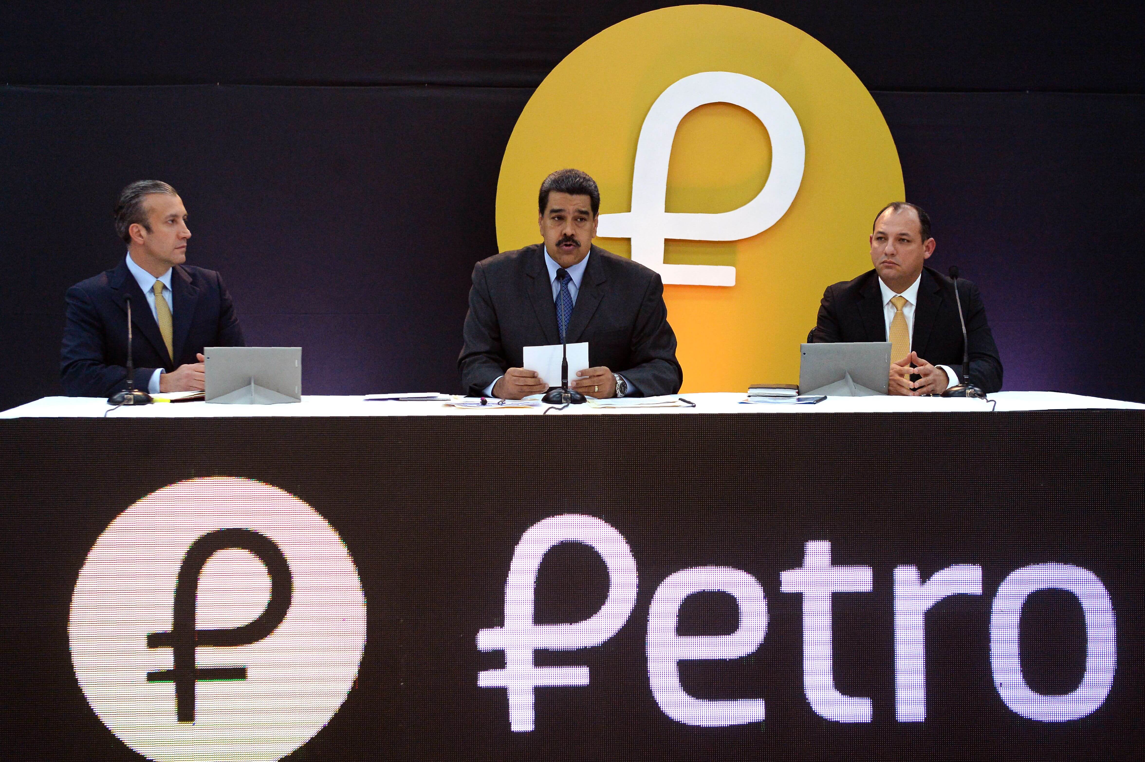 President Maduro talking about Petro currency